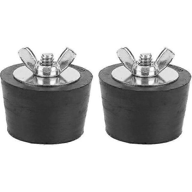 2 Pieces Swimming Pool Winterizing Plugs, Rubber Expansion Gel Plug 38mm/1.5in For Winter Swimming Pool Spa Pipe Fittings Maintenance
