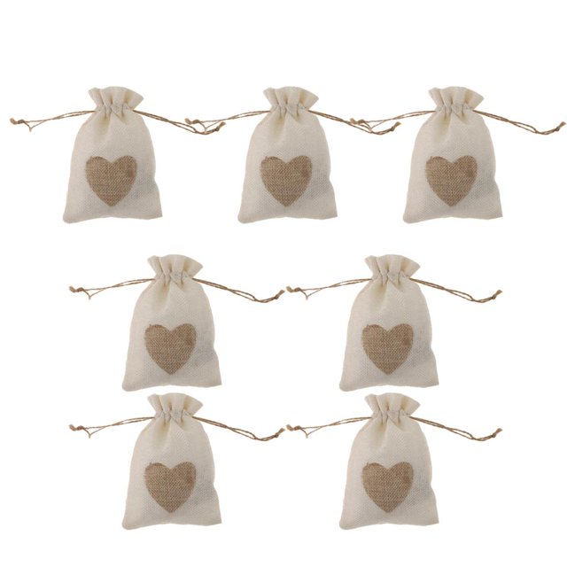 70 Piezas Coulisse in Lino Vintage Sacchetti Sacchetti di Gioielli Sacchetto di Tela Rustico per Mestiere Fai , Natale Yotijar Burlap Jute Drawstring Bags