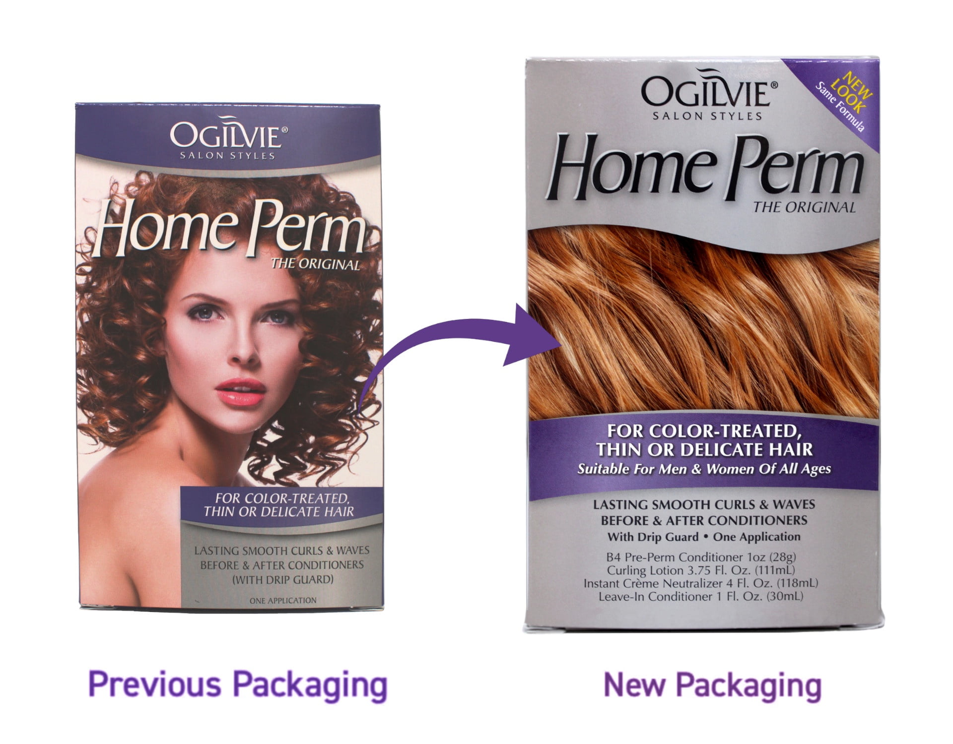 Ogilvie Home Perm The Original For Color-Treated, Thin Or Delicate Hair 1 ea