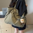 thumbnail image 3 of Bolso Hobo para Mujer Con Múltiples Bolsillos Asa Superior Nailon, 3 of 9