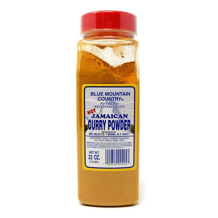 Blue Mountain Jamaican Curry Powder Hot, 22 oz
