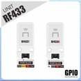 thumbnail image 3 of 1 Juego de Transmisor y Receptor Inalámbrico RF433T/RF433R, Frecuencia de Trabajo de 433,92 MHz para Automatización de Control Remoto de IoT, 3 of 5