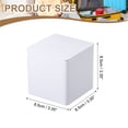 thumbnail image 2 of Uxcell Square Tin Box, Metal Storage Tin Box Portable Storage Container with Lid for Tea Candy Treats Gifts Favor White, 2 of 7