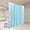 Blue, variant on White U-Shape Privacy Partition Curtains for Room Divider Partitions, Beauty Salon Partition Curtain, 6.56ft Metal Support Wall Mounted Curtains for Fitting Room Beauty Salon Bedroom
