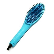 Portable Electrical SalonGrade Hair Straightener Brush Great For Travel Use