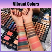 MISS ROSE 190 Colors Cosmetic Makeup Palette Set Kit Combination,Professional Makeup Kit for Women Full Kit,Makeup Pallet,Include Eyeshadow/Facial Blusher/Eyebrow Powder/Eyeliner Pencil/Mirror