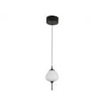 thumbnail image 6 of VONN Lecce 5" ETL Certified Integrated LED Aluminum/Glass Pendant in Black, 6 of 8