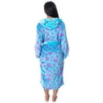 thumbnail image 3 of Disney Adult Monsters Inc Sulley Character Hooded Costume Fleece Robe Bathrobe Loungewear, 3 of 8