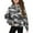 AA-Dark Gray, variant on Girls Long Sleece Thumb Hole Sweatshirts Fall Casual Half Zip Pullover Trendy Camo Print Tops with Pockets, Birthday Gifts!