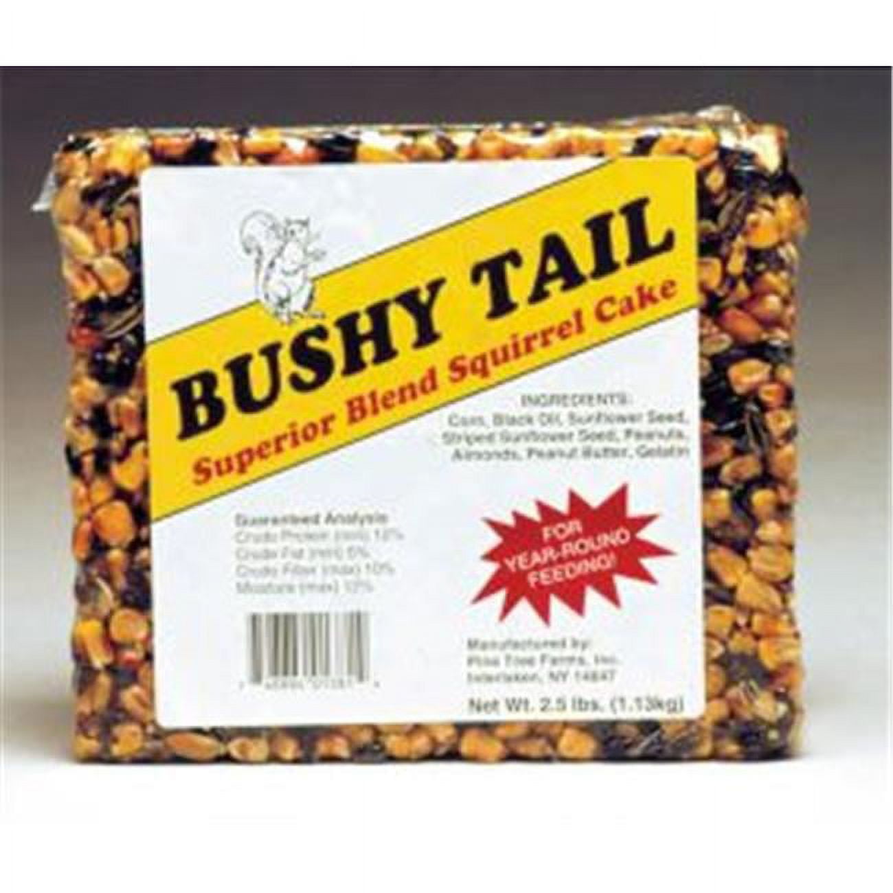 Pine Tree Farms Bushy Tail Squireel Cake 2.5# 8