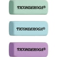 thumbnail image 2 of Ticonderoga Wedge Erasers, Pastel Colors, 3 Count, 2 of 4
