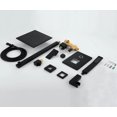 thumbnail image 4 of DROP Bath and Kitchen DR091031 Square Wall Mount Shower Set in Black Color, 4 of 4