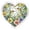 A, variant on Taicans Puzzle Suncatcher,Heart Shaped Hummingbird Stained Glass Window Hanging,7.5in Acrylic Flower Sun Catcher for Indoor Outdoor Decor,Bird Lovers Gift