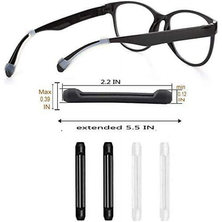 12 Pairs Eyeglasses Retainers, Premium Silicone Anti-Slip Eyeglass - Main Image
