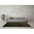 thumbnail image 3 of Ahgly Company Indoor Rectangle Abstract Brown Modern Area Rugs, 2' x 3', 3 of 4