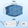 thumbnail image 4 of Cute Great Dane Dog Graphic Printed Cloth Face Masks Reusable Washable Adjustable for Child (10 PCS), 4 of 5
