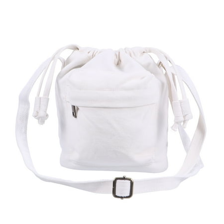 

1pc Bucket Bag Exquisite Woman Bag Leisure Bag Canvas Bag Storage Pouch