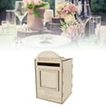 thumbnail image 1 of Wedding Wooden Post Box Gift Card Mailbox, Multi Functional, Handmade, Unique Style, Wood Material, for Weddings, Parties, Anniversaries, 1 of 8