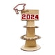 thumbnail image 4 of Soporte para regalo de dinero de graduación BLESIY 2024 Sombrero blanco, 4 of 8