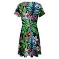 thumbnail image 5 of Tropical Fest Sundress Short Sleeve Dress Summer Women Clothes Dress for Women Dresses, 5 of 7