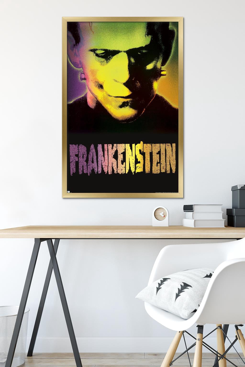 Frankenstein - Close-Up Wall Poster, 22.375" x 34" Framed