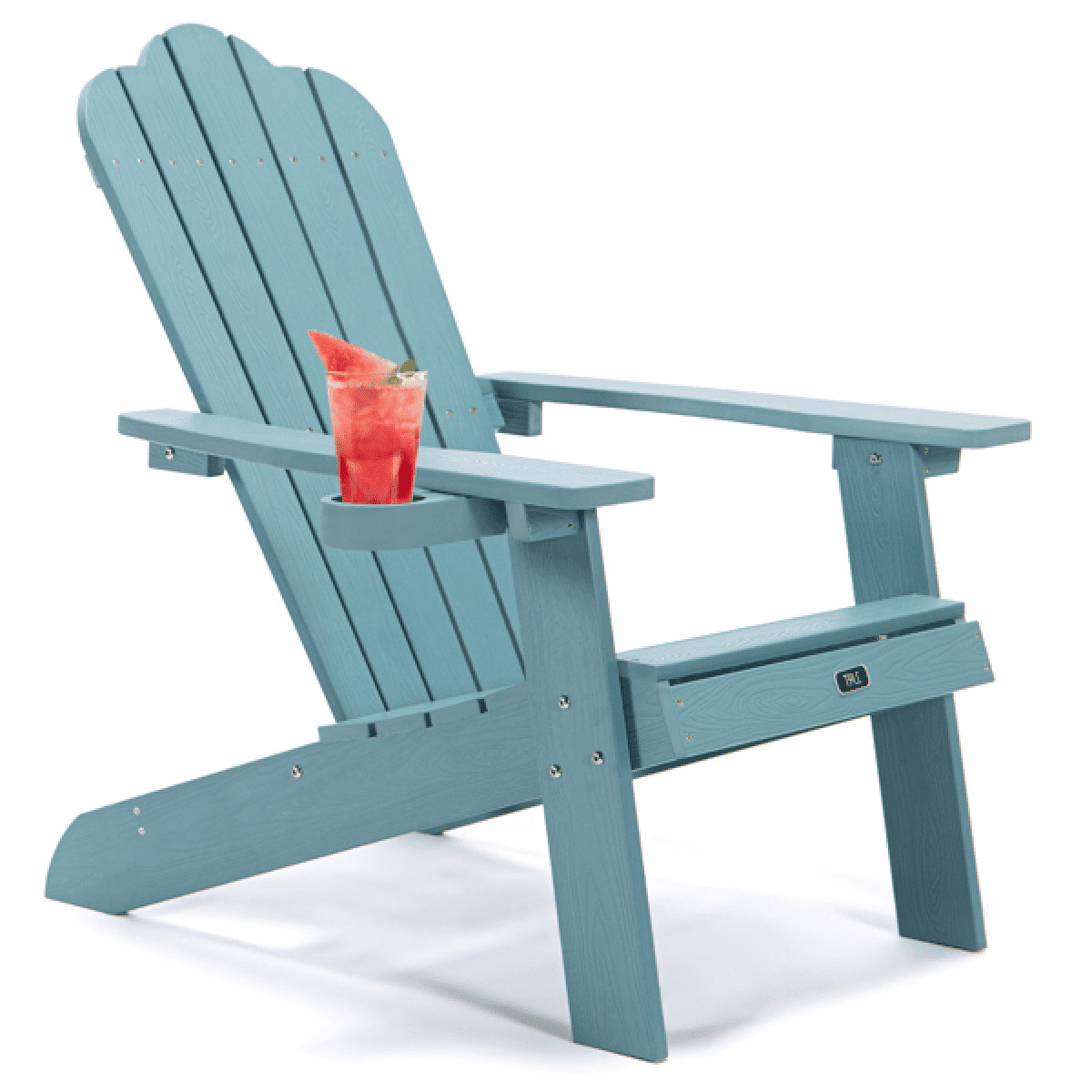 Folding Adirondack Chair Outdoor, Weather Resistant Patio Chairs for