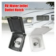 thumbnail image 2 of Gravité Eau Fraîche Remplir Trappe Accessoires pour VR pour Bateau VR Campeur Remorque Filtre d'Entrée Verrouillable Blanc Accessoires de Caravane, Outil pour VR, 2 of 7