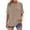 *Khaki, variant on CENGNIAN No Boundaries Women's Short Sleeve Crewneck T-Shirt,Womens Summer Breathable Trendy Basic Tee,Soft Fit Beach Tops For Women,Beige,Size S