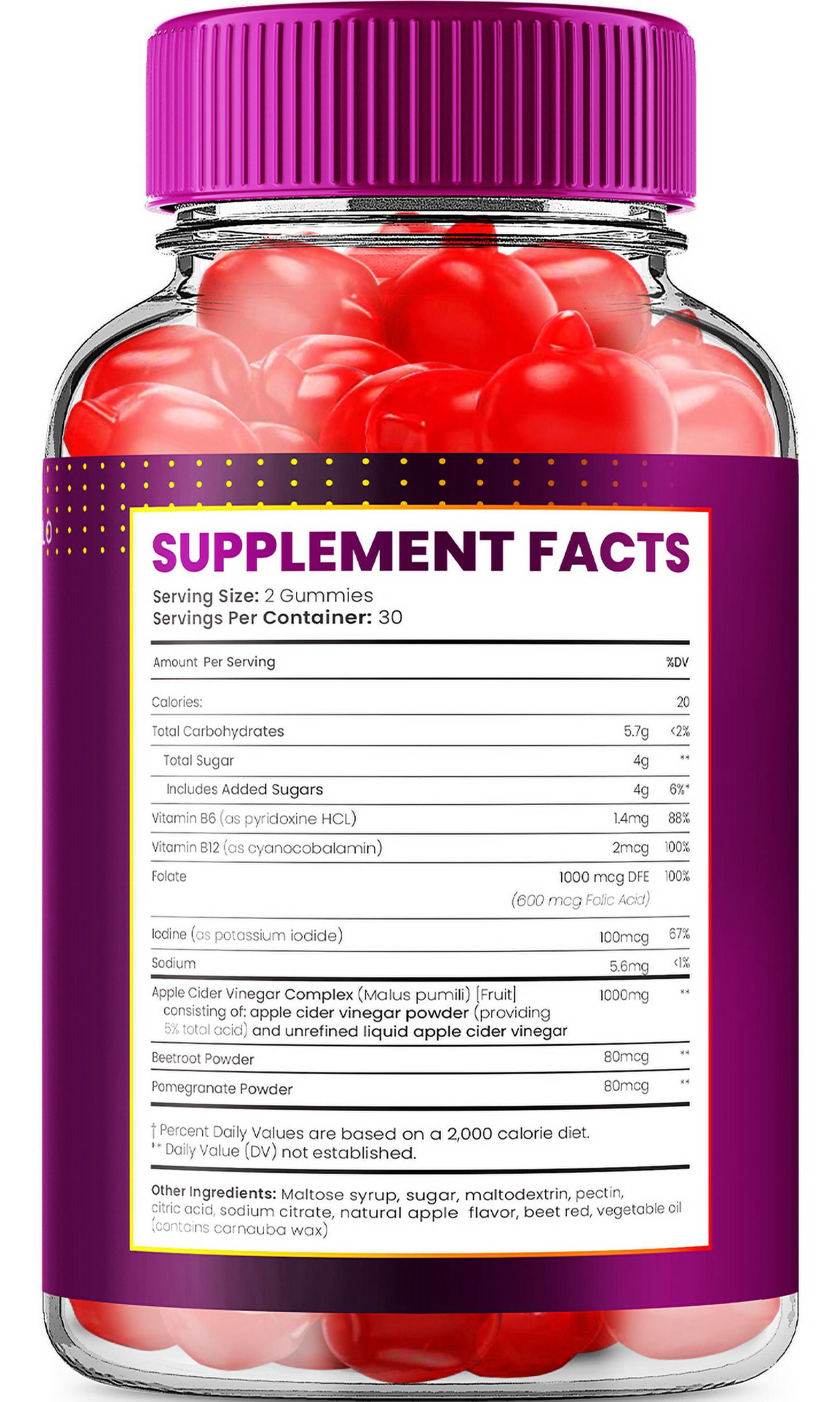 (5 Pack) Proton Protein Keto ACV Gummies, Proton Keto + ACV Gummies Advanced Weight Loss Apple Cider Vinegar Supplement 1000MG, Proton Keto Gummies Keto + ACV Folic Acid Beet Root (300 Gummies)