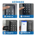 thumbnail image 4 of Cerradura Inteligente Chapa Digital Con Huella y App Móvil TOCK250X TL - Tock Lock Tock Lock Tock Lock TOCK250X TL NEGRO, 4 of 9