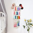 thumbnail image 2 of Headband Holder Hair Bows Organizer for Girls, Baby Hair Bow Holder Hair Clips Organizer with 30 Pcs Plastic Hooks,1 x storage rack 30 x hooks,Photo Color, 2 of 9