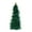 Green, variant on Sylvtty Feather Christmas Tree Tabletop Decoration Handcrafted Tree Figurine with Star Topper Holiday Home Centerpiece for Christmas New Year Party