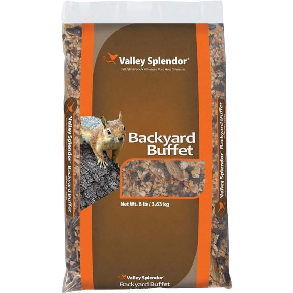 Valley Splendor Backyard Buffet 8 Lb. Chipmunk & Squirrel Wildlife Feed 389