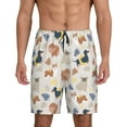 thumbnail image 3 of Lsque Dogs Mens Sleep Pajama Shorts,Short Pajama Pants, Cotton Ultra-Soft Knit-4X-Large, 3 of 9
