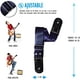 thumbnail image 2 of Correa para guitarra, Strap o Tahali para guitarra acústica, bajo eléctrico, guitarra eléctrica Kidam Cinturón seguridad nylon azul marino, 2 of 3