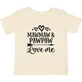 thumbnail image 3 of Inktastic Mawmaw and Pawpaw Love Me Girls Baby T-Shirt, 3 of 5