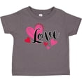 thumbnail image 3 of Inktastic Valentine's Day Love With Pink And Red Hearts Boys or Girls Toddler T-Shirt, 3 of 5