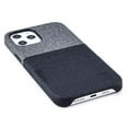 thumbnail image 2 of Dockem Wallet Case for iPhone 12 Pro Max; Built-in Metal Plate, 2 Credit Card Slots, Luxe M2, Black/Grey, 2 of 9
