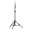 Black, variant on Andoer 210cm/83in Portable Metal Light Stand Heavy Duty Adjustable Photography Tripod Stand with 1/4 Inch Screw for Studio Reflector Softbox LED Video Light Ring Light