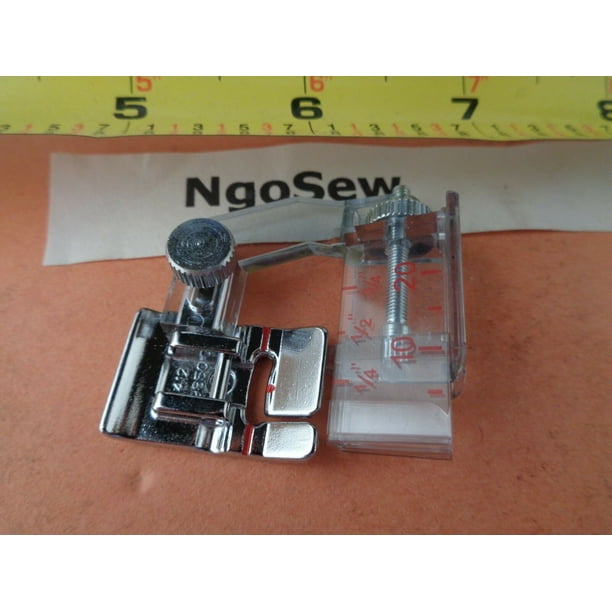 Adjustable Bias Tape Binder Foot for Husqvarna Viking Sewing Machines