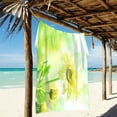 thumbnail image 2 of Ryvnso Sunflower in Sunshine Oversized Beach Towel Microfiber Bath Blankets Swimming Fitness 37" x 74", 2 of 5