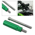thumbnail image 2 of facefd Durable Portable Handlebar Bracket Extension For KAWASAKI 650 2017-2019 Green, 2 of 9