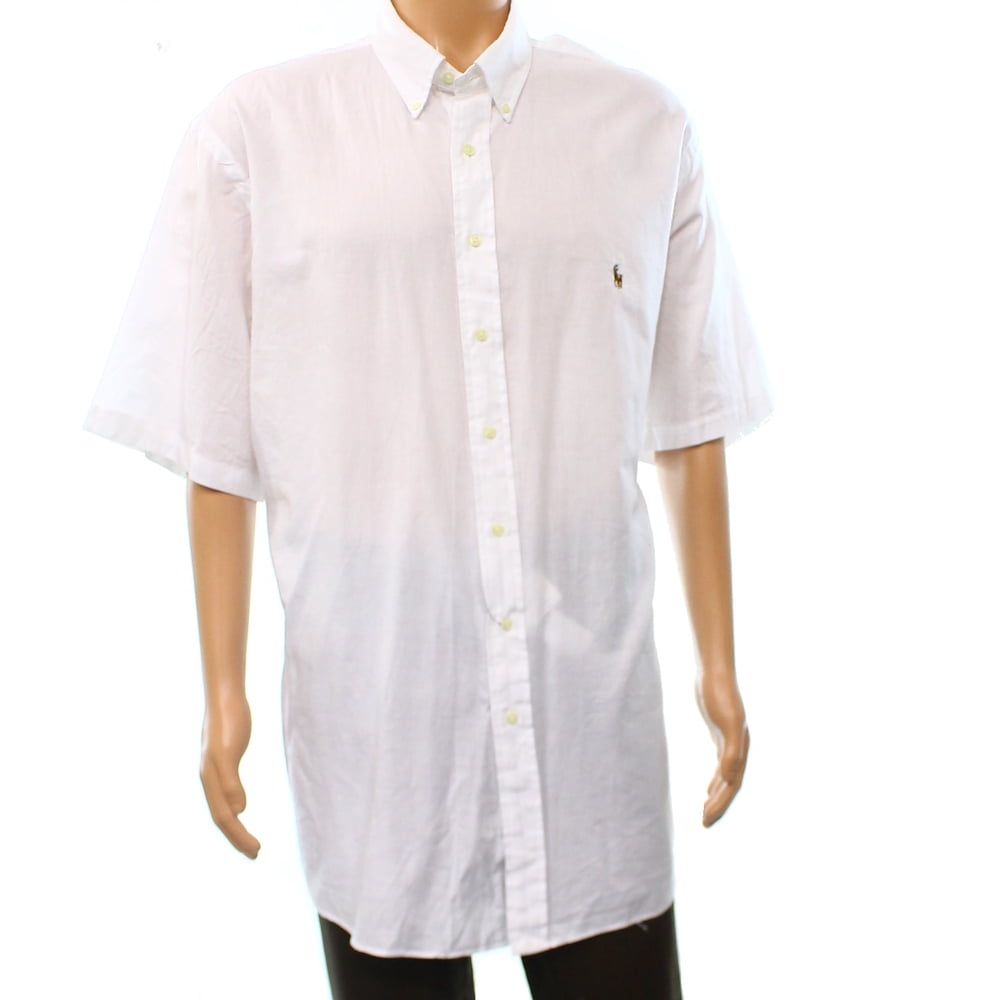 walmart mens white button down