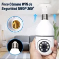 thumbnail image 2 of Kit 3pzs Cámara De Seguridad Foco Wifi Espía Giratoria 360, 2 of 7