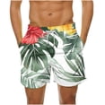 thumbnail image 2 of HAOTAGS Mens Summer 2025 Swim Trunks Quick Dry Hawaiian Beach Shorts with Pockets Multicolor Size L, 2 of 6