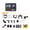 128GB Card, variant on Action Camera 5K 4K60FPS EIS Wi-Fi Dual Screen 170D 2.0 Inch Touch Screen 30M Waterproof Sport Camera With Remote Control