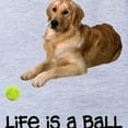 thumbnail image 2 of CafePress - FIN Goldenretriever Life - Cute Infant Baby Football Bodysuit, 2 of 3