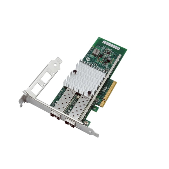Jeirdus with Intel 82599 Chipset X520-DA2 E10G41BTDA 10G PCI-E X8 Ethernet Server Adapter NIC Dual Port SFP+
