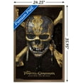 thumbnail image 3 of Disney Pirates: DMTNT - Skull And Crossbones Wall Poster, 22.375" x 34", Framed, 3 of 3