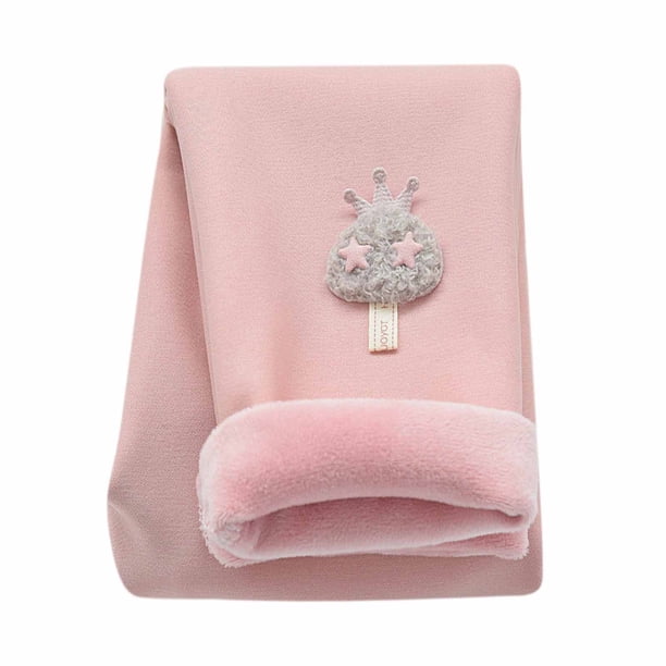 Leggings Para Niños Medias Para Bebés Otoño Invierno Niñas Hongos Bordado Lateral Gato Leggings Pantalones Recortados Rosa Odeerbi LM103-2501